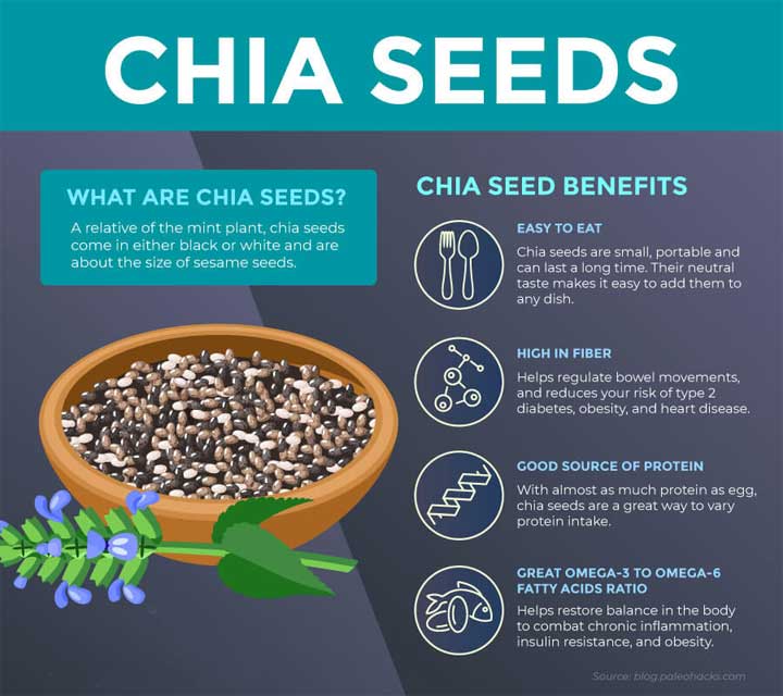 uses of chia seeds