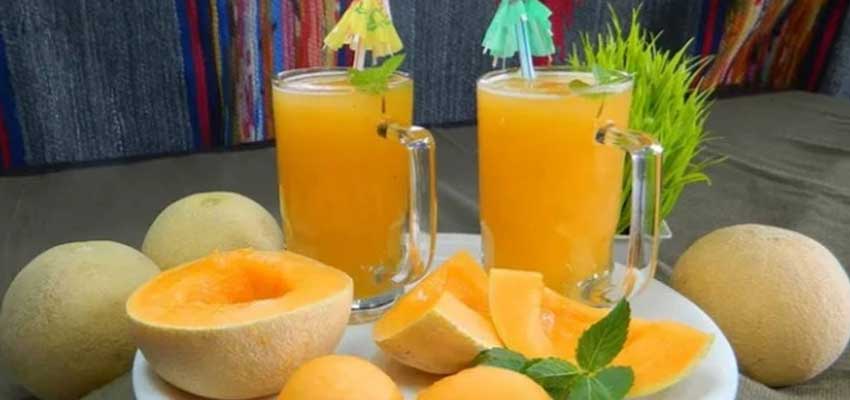 muskmelon juice benefits and calories