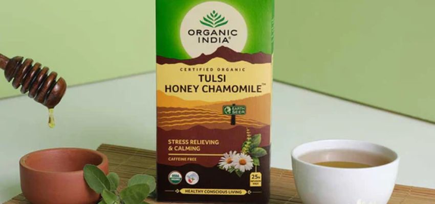 organic tulsi green tea