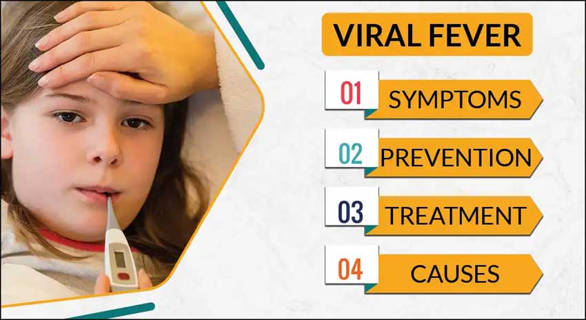 symptoms prevention treatment and cause of viral fever