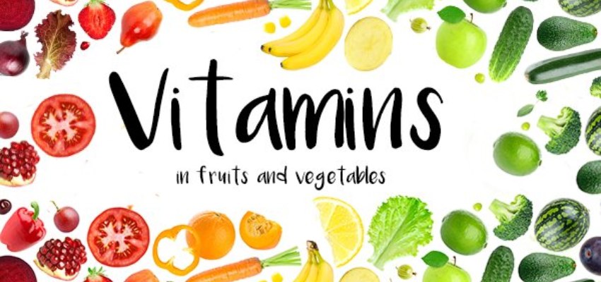 Vegetables and vitamins